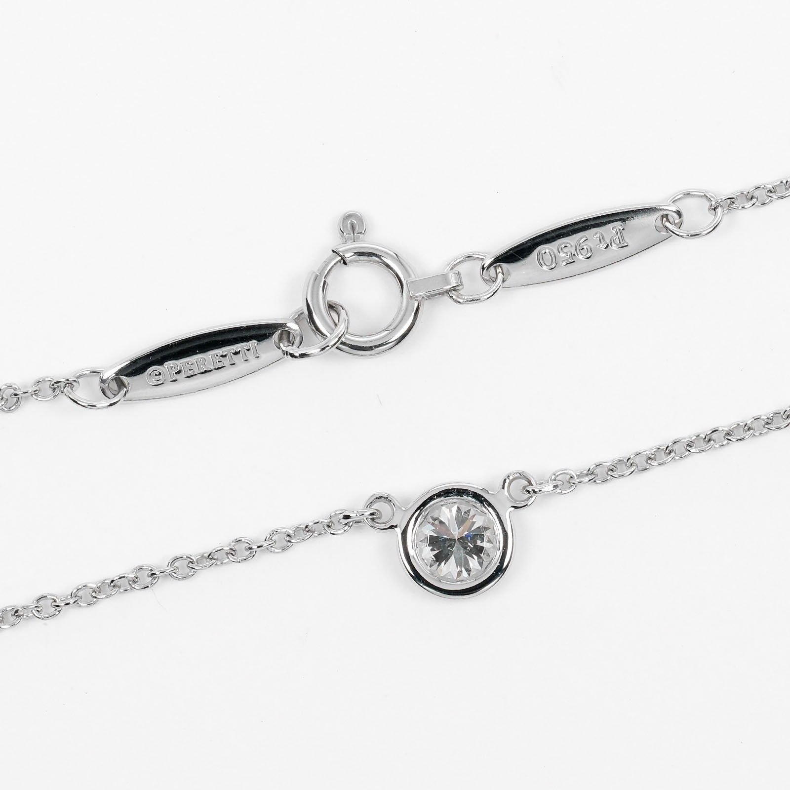 Tiffany & Co. Tiffany & Co. Elsa Peretti Diamonds By The Yard Platinum with Diamond Size ONE SIZE - 6 Thumbnail