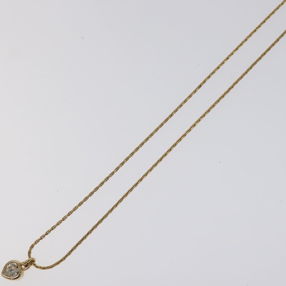 Dior Christian Dior Heart Charm Necklace Metal Size ONE SIZE - 4 Thumbnail