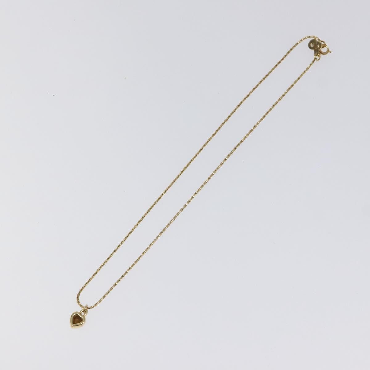 Dior Christian Dior Heart Charm Necklace Metal Size ONE SIZE - 2 Thumbnail