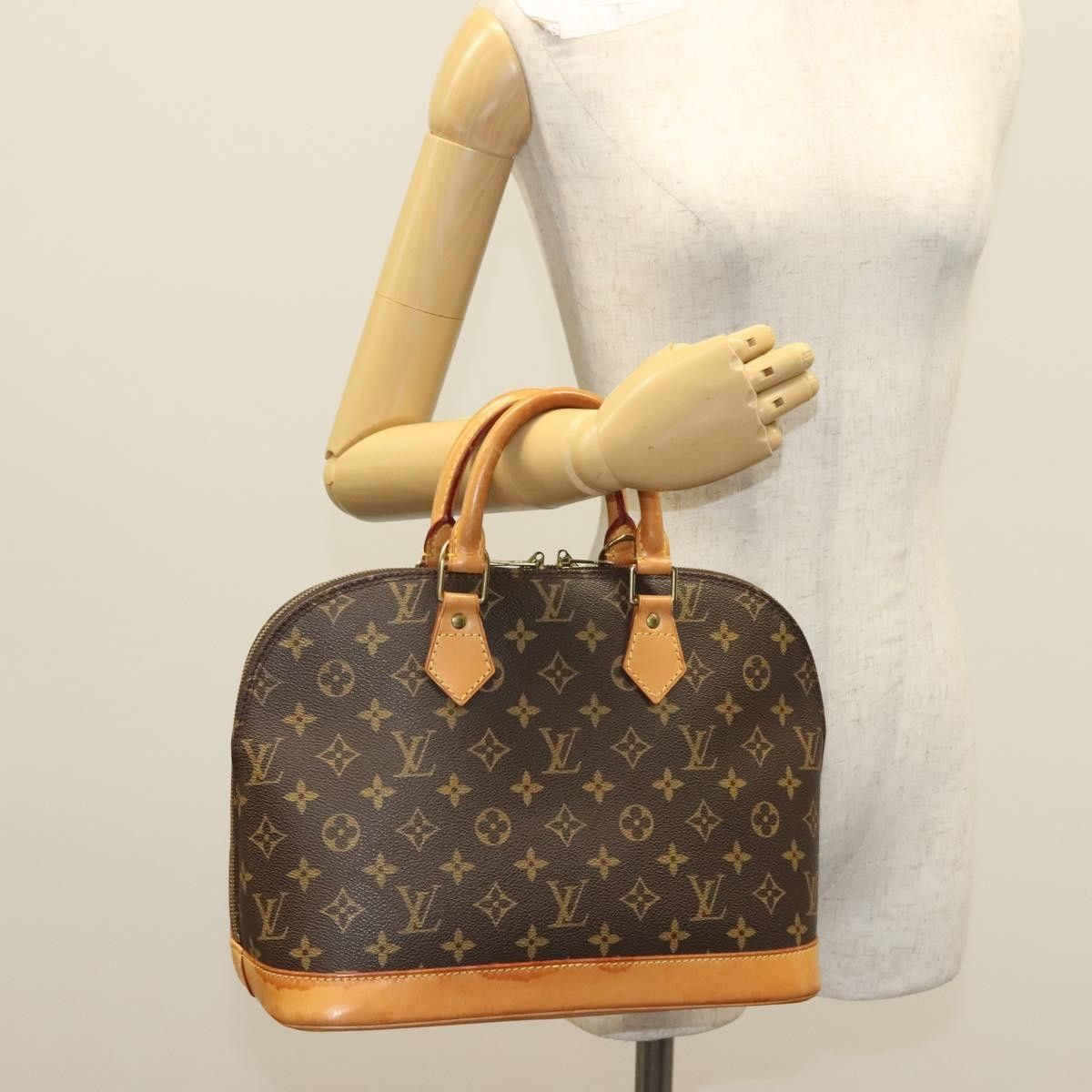 Louis Vuitton Louis Vuitton Alma Handbag Monogram Canvas Size ONE SIZE - 21 Thumbnail