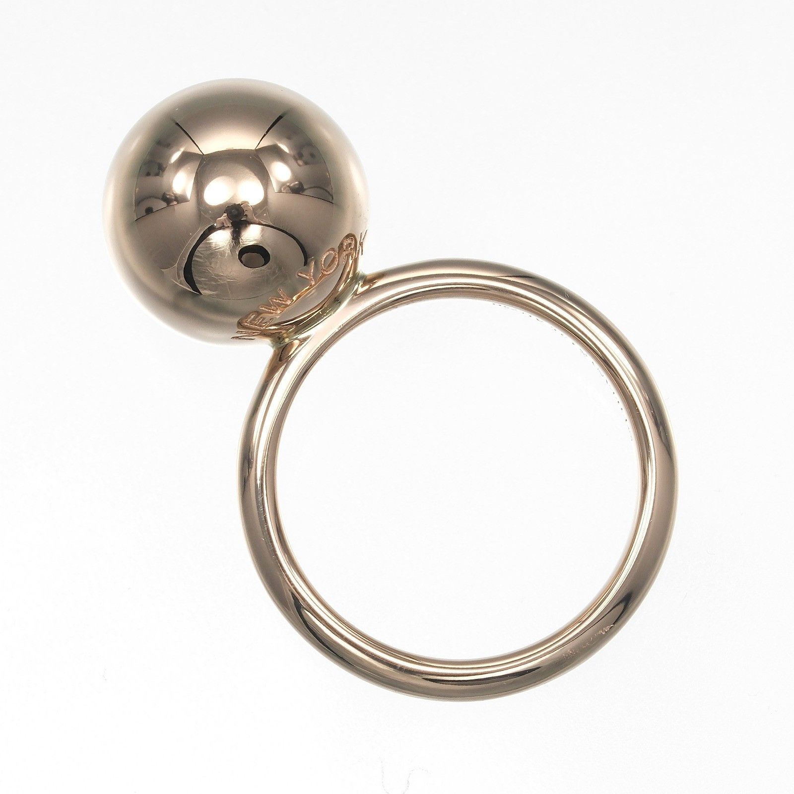 Tiffany & Co. Tiffany & Co. HardWear Ball Ring 18K Pink Gold Size ONE SIZE - 3 Thumbnail