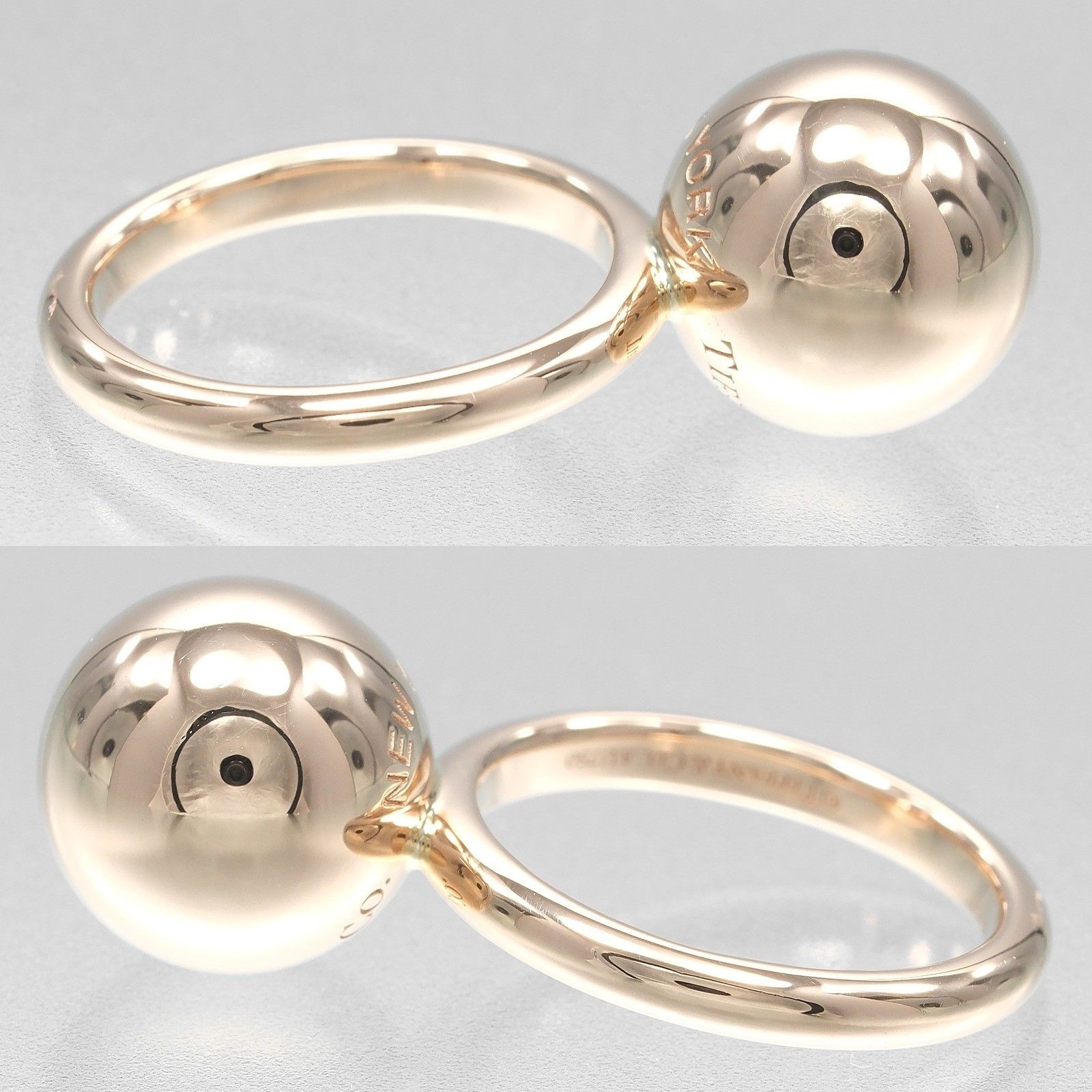 Tiffany & Co. Tiffany & Co. HardWear Ball Ring 18K Pink Gold Size ONE SIZE - 5 Thumbnail