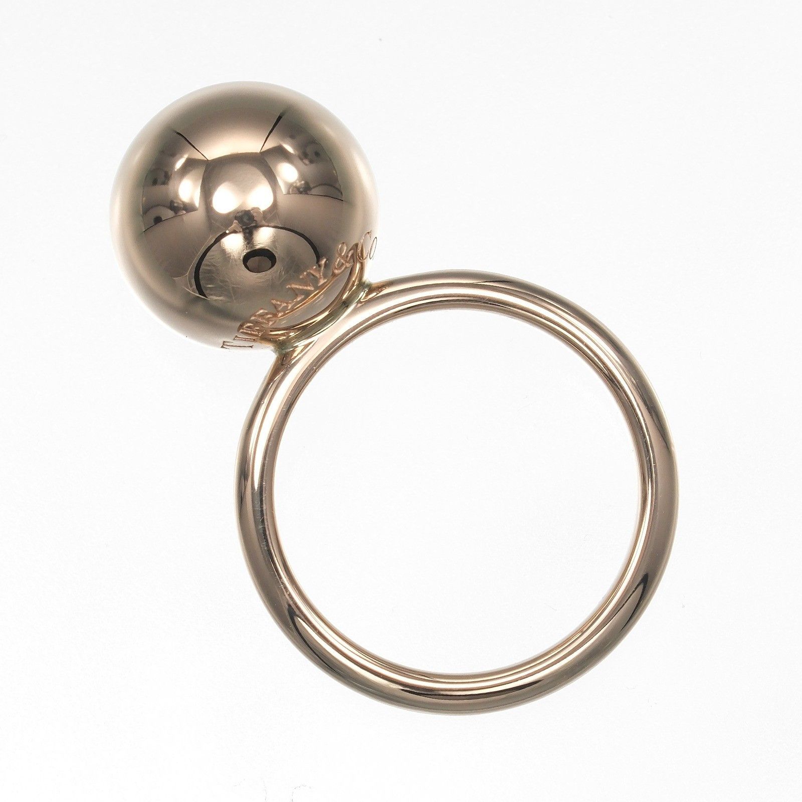 Tiffany & Co. Tiffany & Co. HardWear Ball Ring 18K Pink Gold Size ONE SIZE - 8 Thumbnail