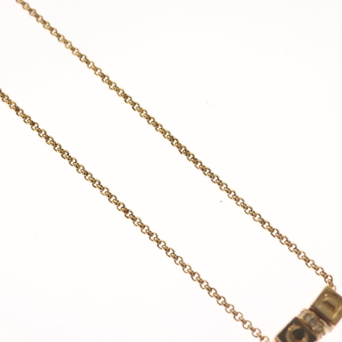 Dior Christian Dior CD Pendant Necklace Gold-plated Size ONE SIZE - 10 Thumbnail