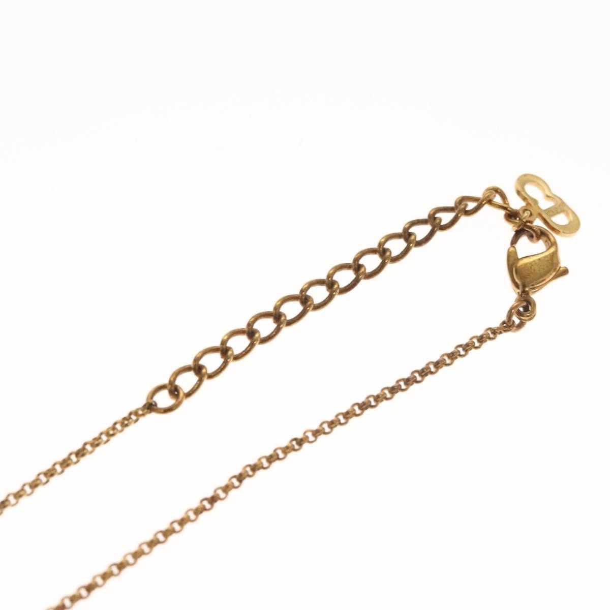 Dior Christian Dior CD Pendant Necklace Gold-plated Size ONE SIZE - 15 Thumbnail