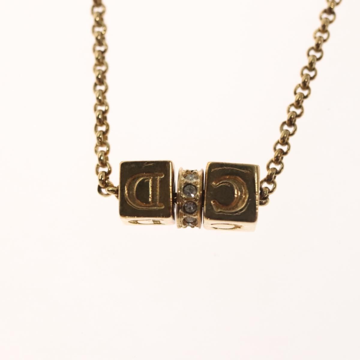 Dior Christian Dior CD Pendant Necklace Gold-plated Size ONE SIZE - 9 Thumbnail