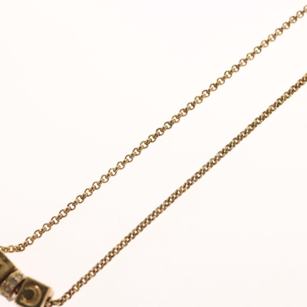 Dior Christian Dior CD Pendant Necklace Gold-plated Size ONE SIZE - 12 Thumbnail