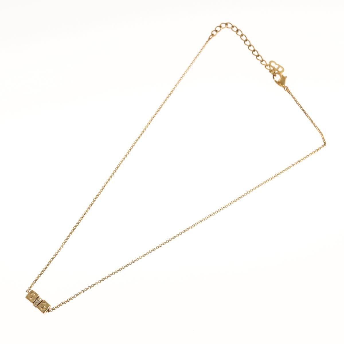 Dior Christian Dior CD Pendant Necklace Gold-plated Size ONE SIZE - 2 Thumbnail