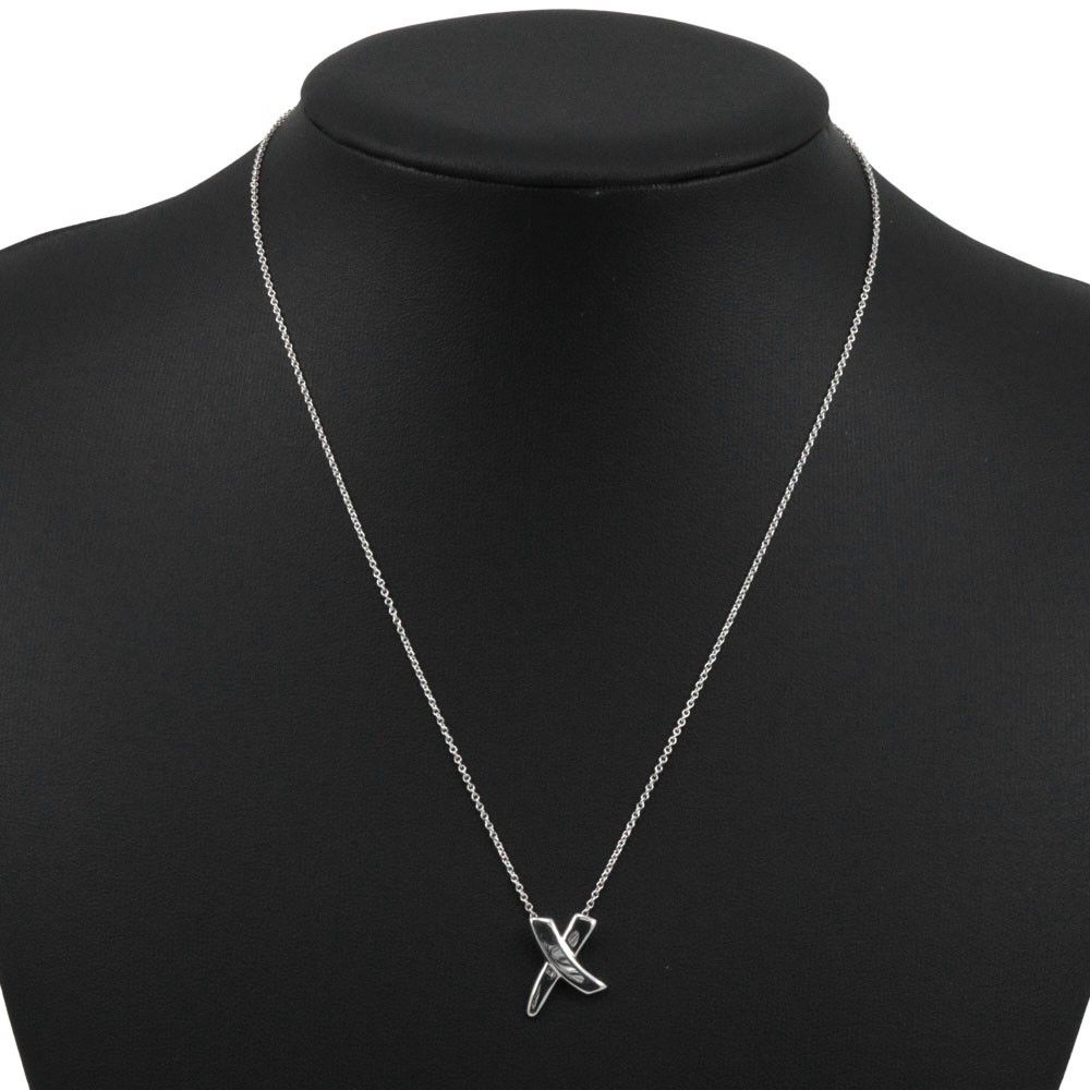 Tiffany & Co. Tiffany & Co. Paloma Picasso Graffiti X Pendant Necklace Silver Size ONE SIZE - 9 Thumbnail