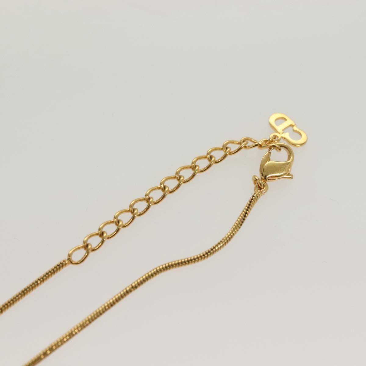 Dior Christian Dior Logo Heart Pendant Necklace Metal Size ONE SIZE - 15 Thumbnail