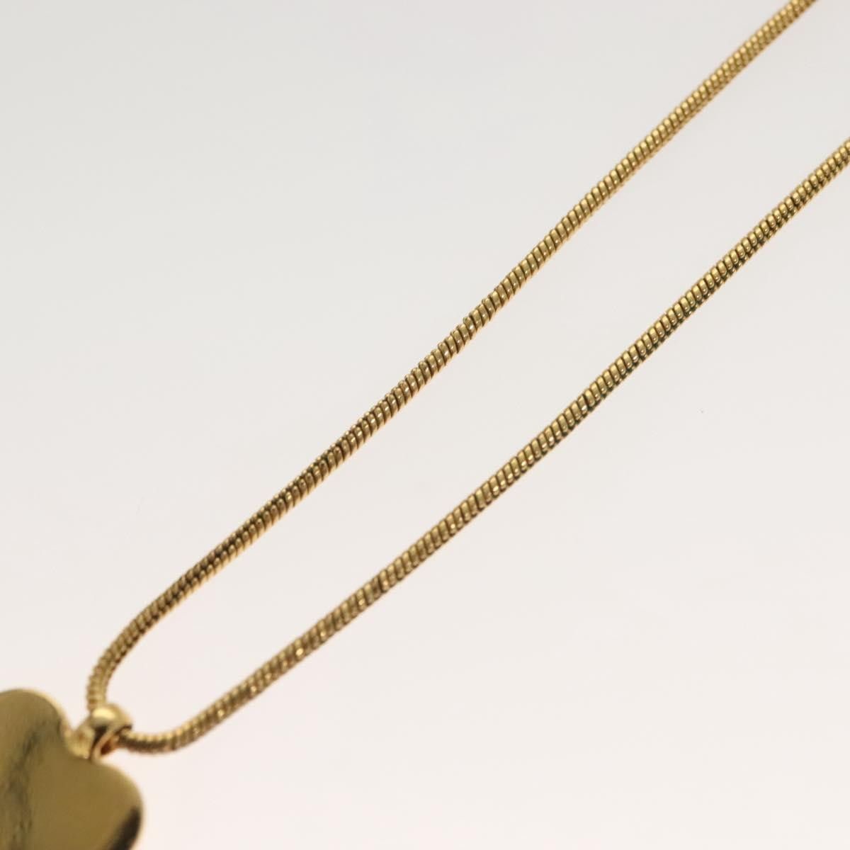 Dior Christian Dior Logo Heart Pendant Necklace Metal Size ONE SIZE - 12 Thumbnail