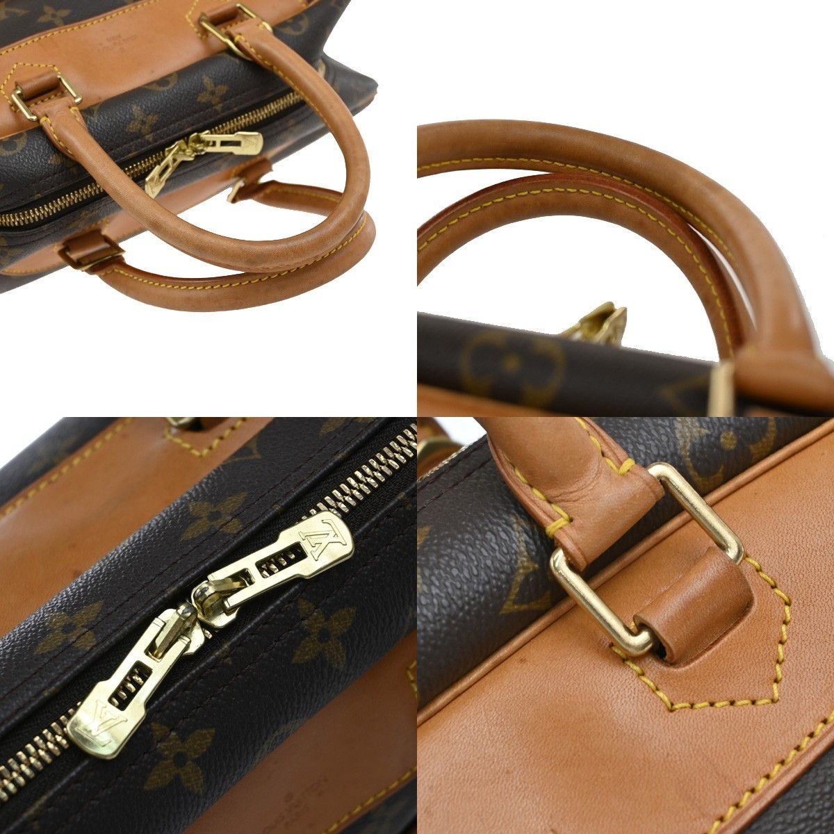 Louis Vuitton Louis Vuitton Deauville Handbag Monogram Canvas Size ONE SIZE - 8 Thumbnail