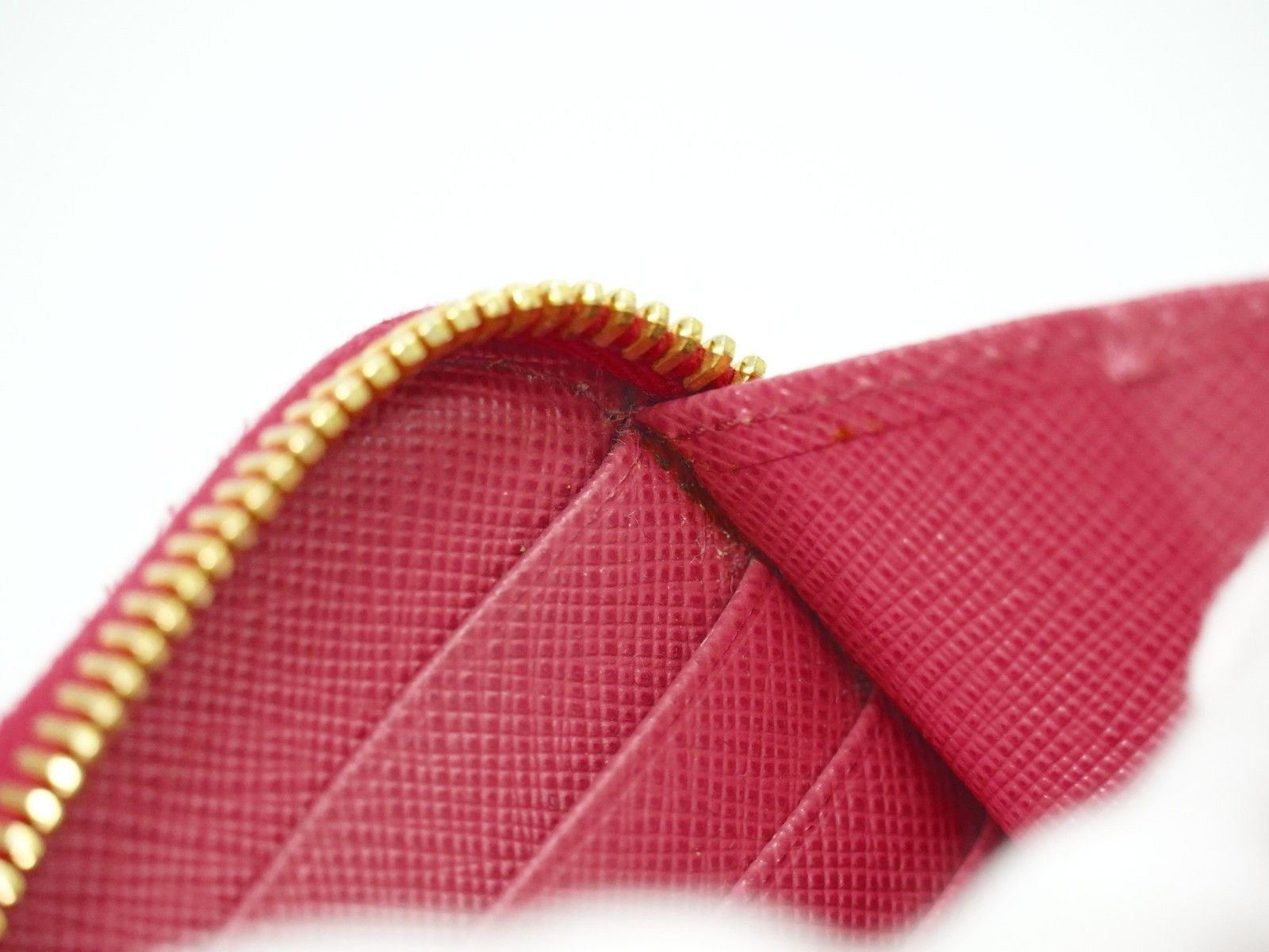 Prada Prada Bow Zip Around Wallet Saffiano Leather Size ONE SIZE - 15 Thumbnail