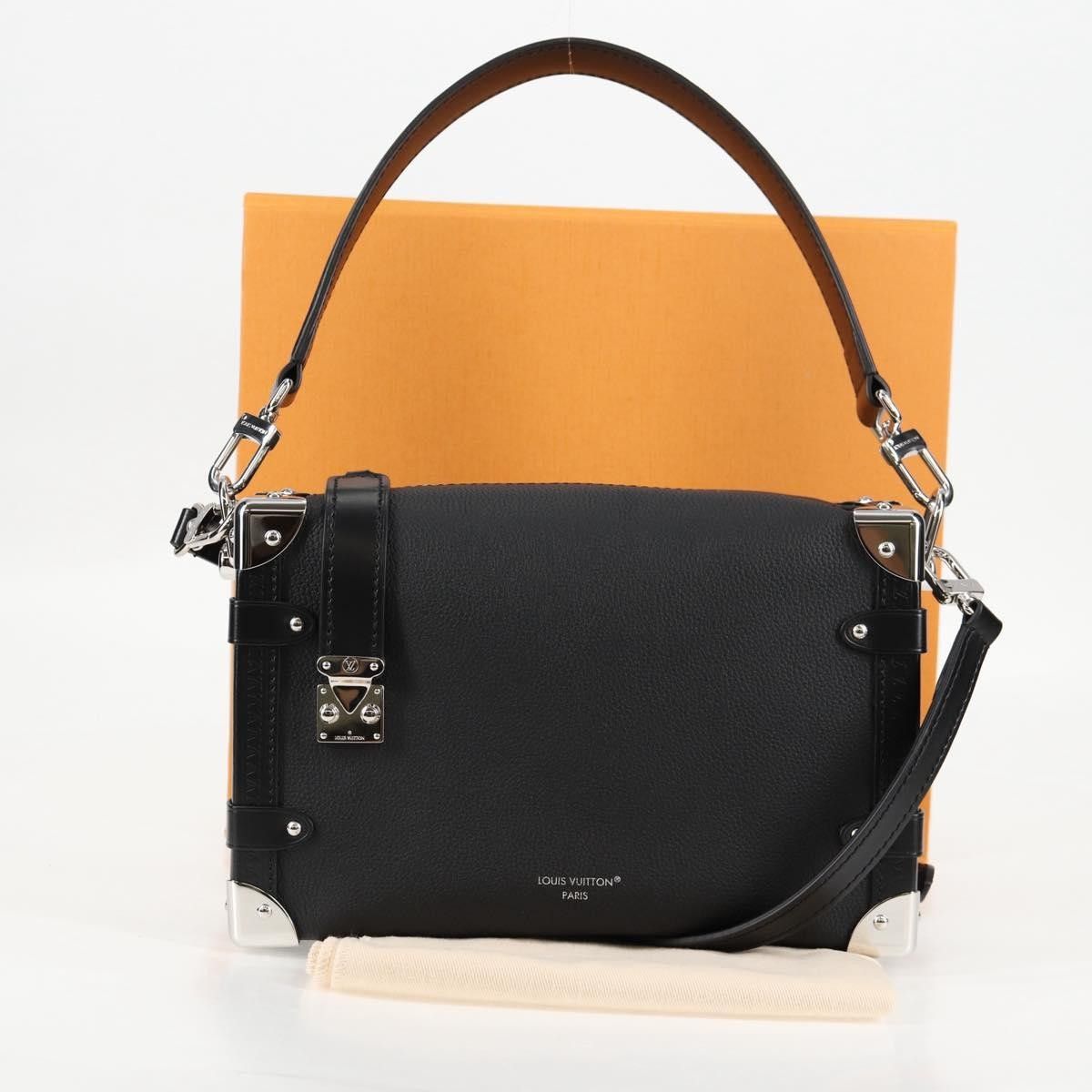 Louis Vuitton Louis Vuitton Side Trunk Handbag Taurillon Leather Size ONE SIZE - 15 Thumbnail