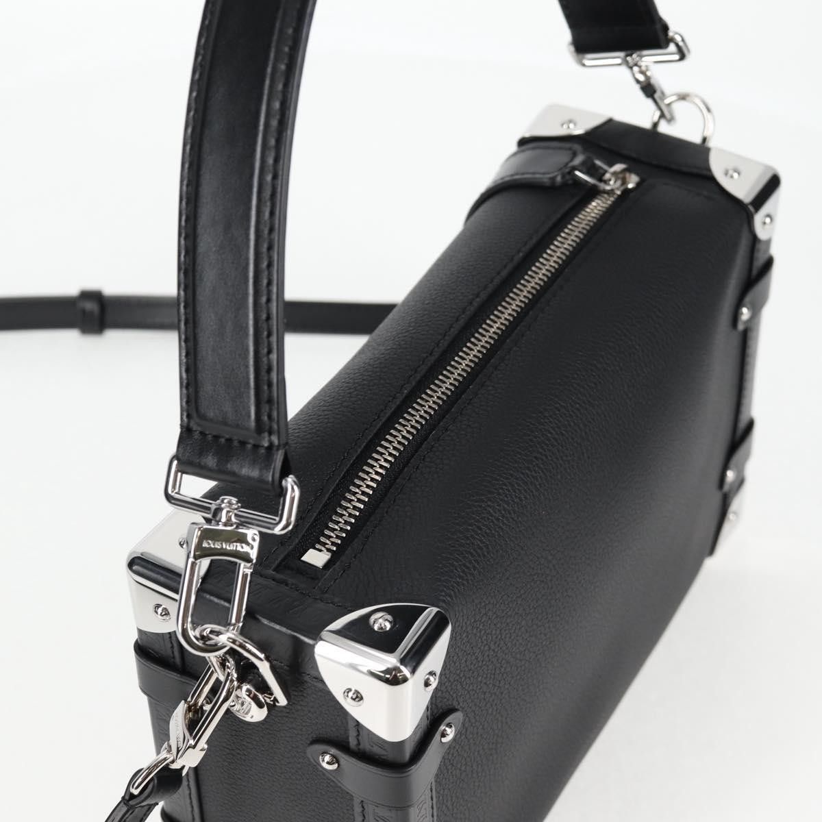 Louis Vuitton Louis Vuitton Side Trunk Handbag Taurillon Leather Size ONE SIZE - 12 Thumbnail