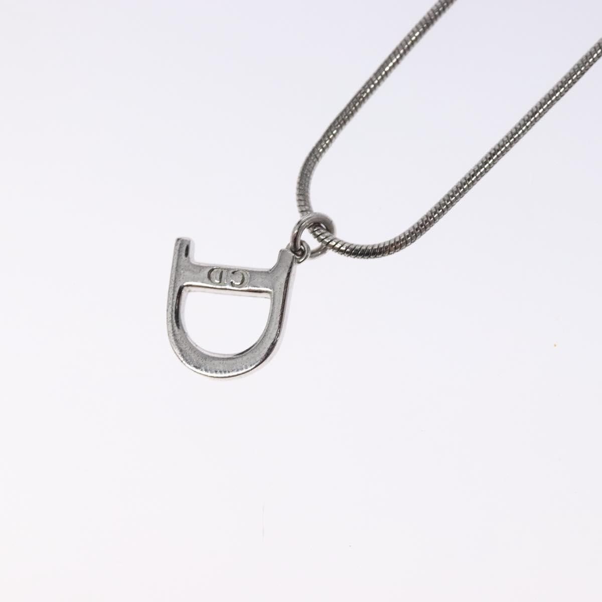 Dior Christian Dior D logo Pendant Necklace Metal Size ONE SIZE - 3 Thumbnail