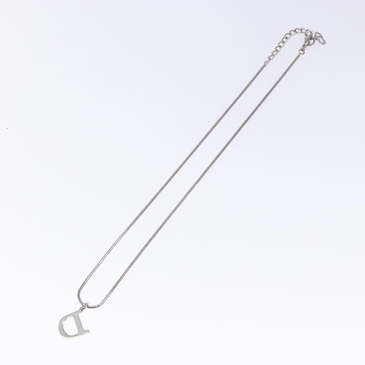 Dior Christian Dior D logo Pendant Necklace Metal Size ONE SIZE - 2 Thumbnail