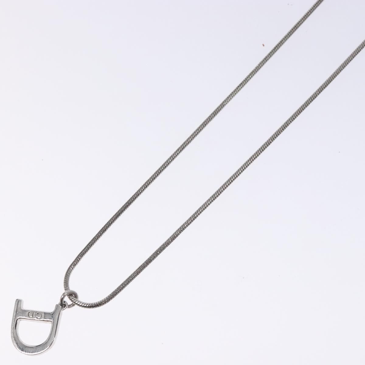 Dior Christian Dior D logo Pendant Necklace Metal Size ONE SIZE - 4 Thumbnail