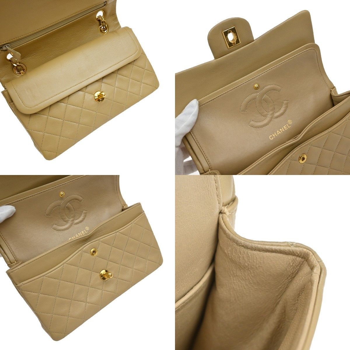 Chanel Chanel Timeless - Classic Double Flap Bag Quilted Caviar Size ONE SIZE - 12 Thumbnail