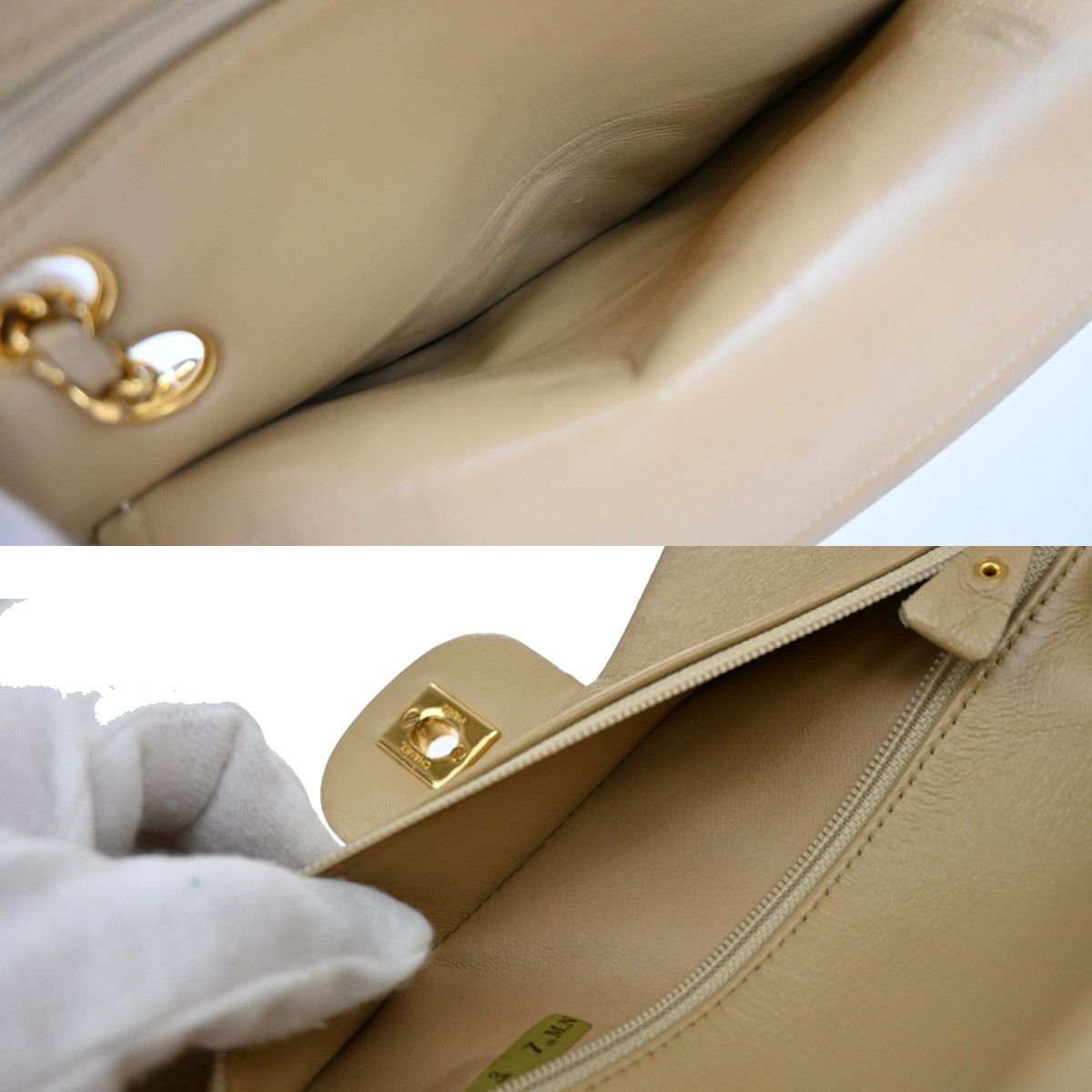 Chanel Chanel Timeless - Classic Double Flap Bag Quilted Caviar Size ONE SIZE - 21 Thumbnail