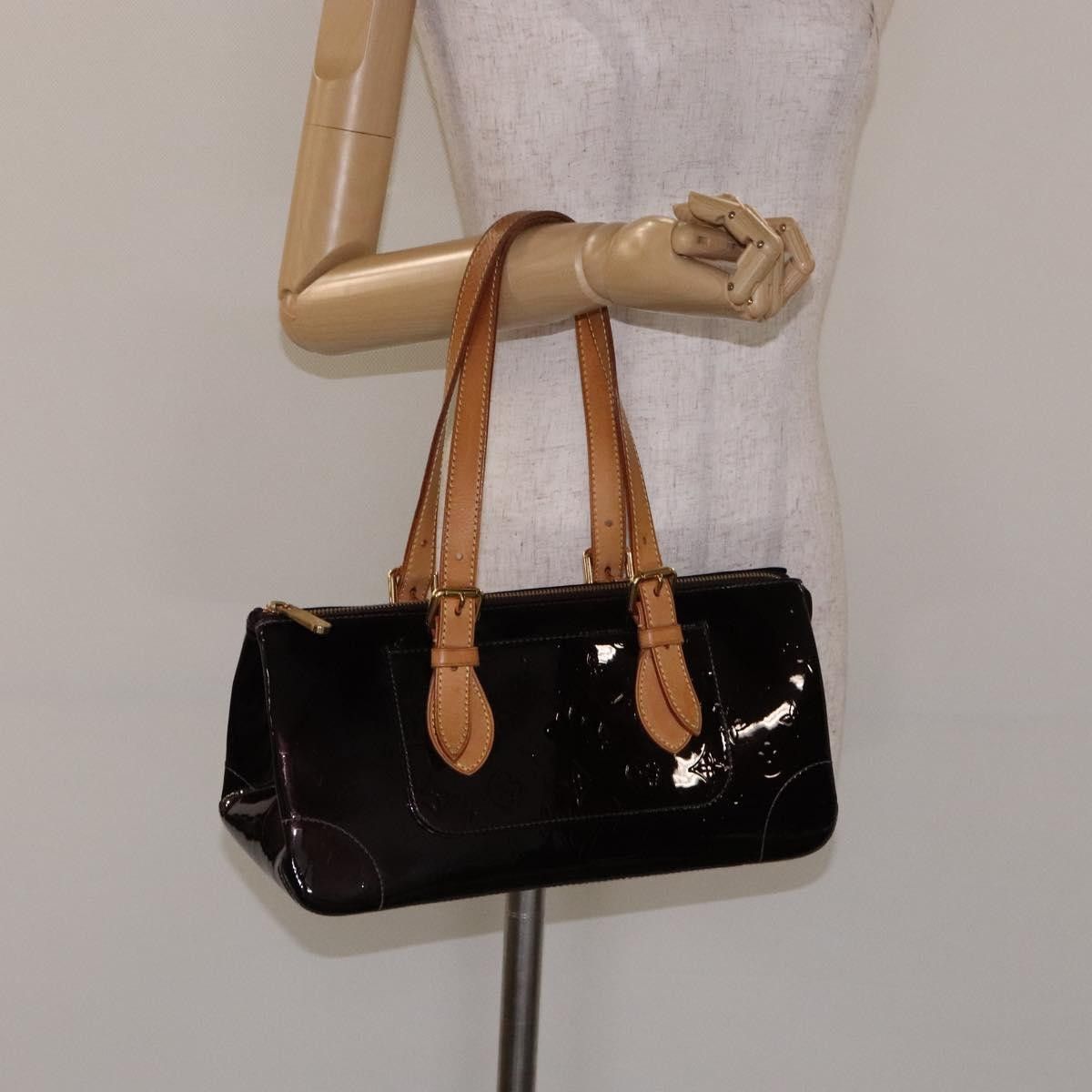 Louis Vuitton Louis Vuitton Rosewood Avenue Handbag Monogram Vernis Size ONE SIZE - 15 Thumbnail