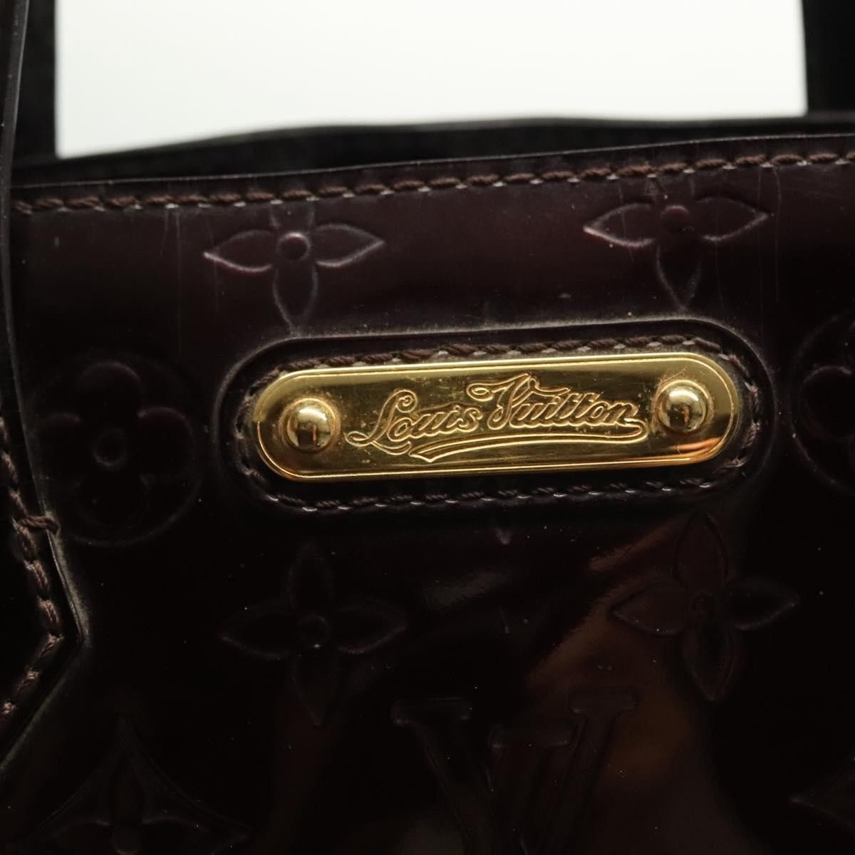 Louis Vuitton Louis Vuitton Wilshire Handbag Monogram Vernis Size ONE SIZE - 12 Thumbnail