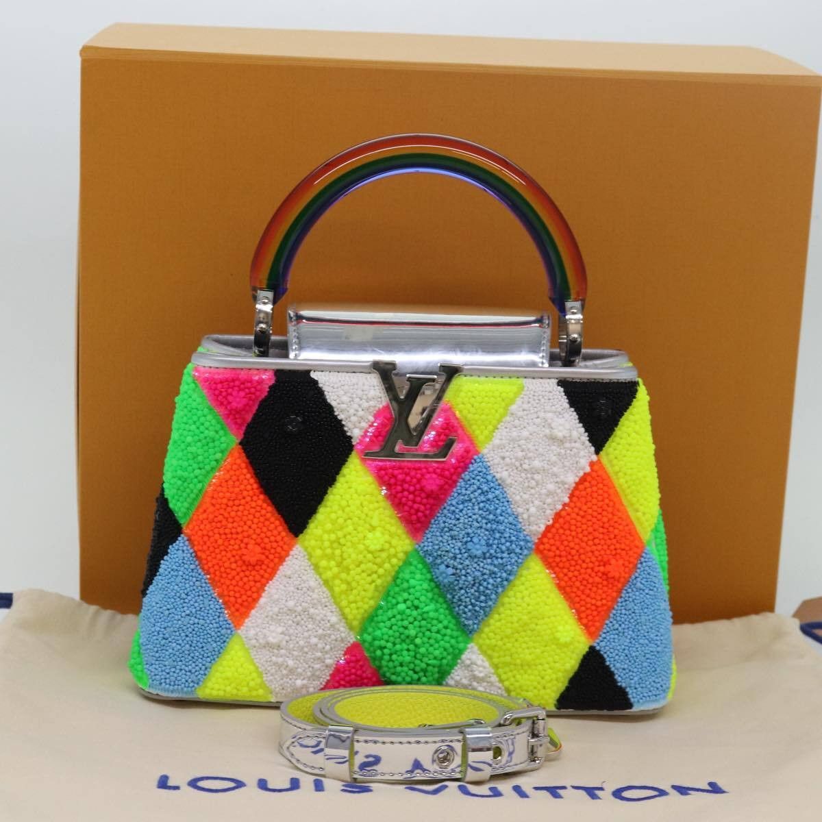Louis Vuitton Louis Vuitton Capucines Bag Leather with Resin Size ONE SIZE - 15 Thumbnail