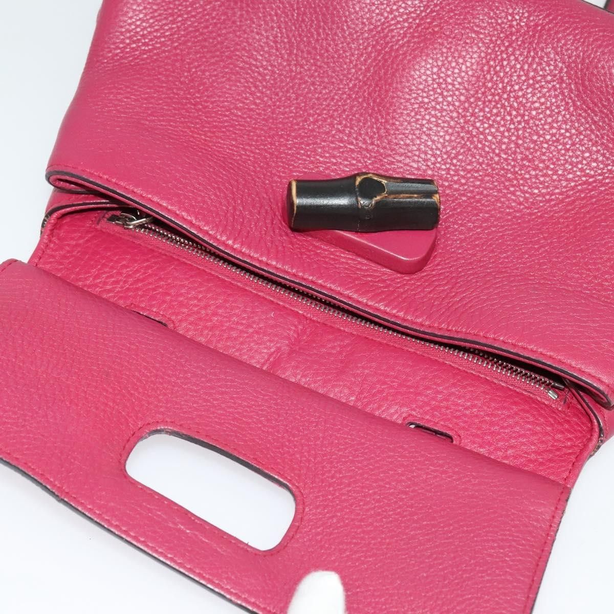 Gucci Gucci Bamboo Daily Top Handle Bag Leather Size ONE SIZE - 19 Thumbnail