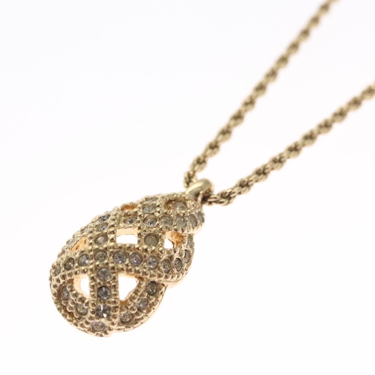 Dior Christian Dior CD Pendant Necklace Metal Size ONE SIZE - 2 Thumbnail