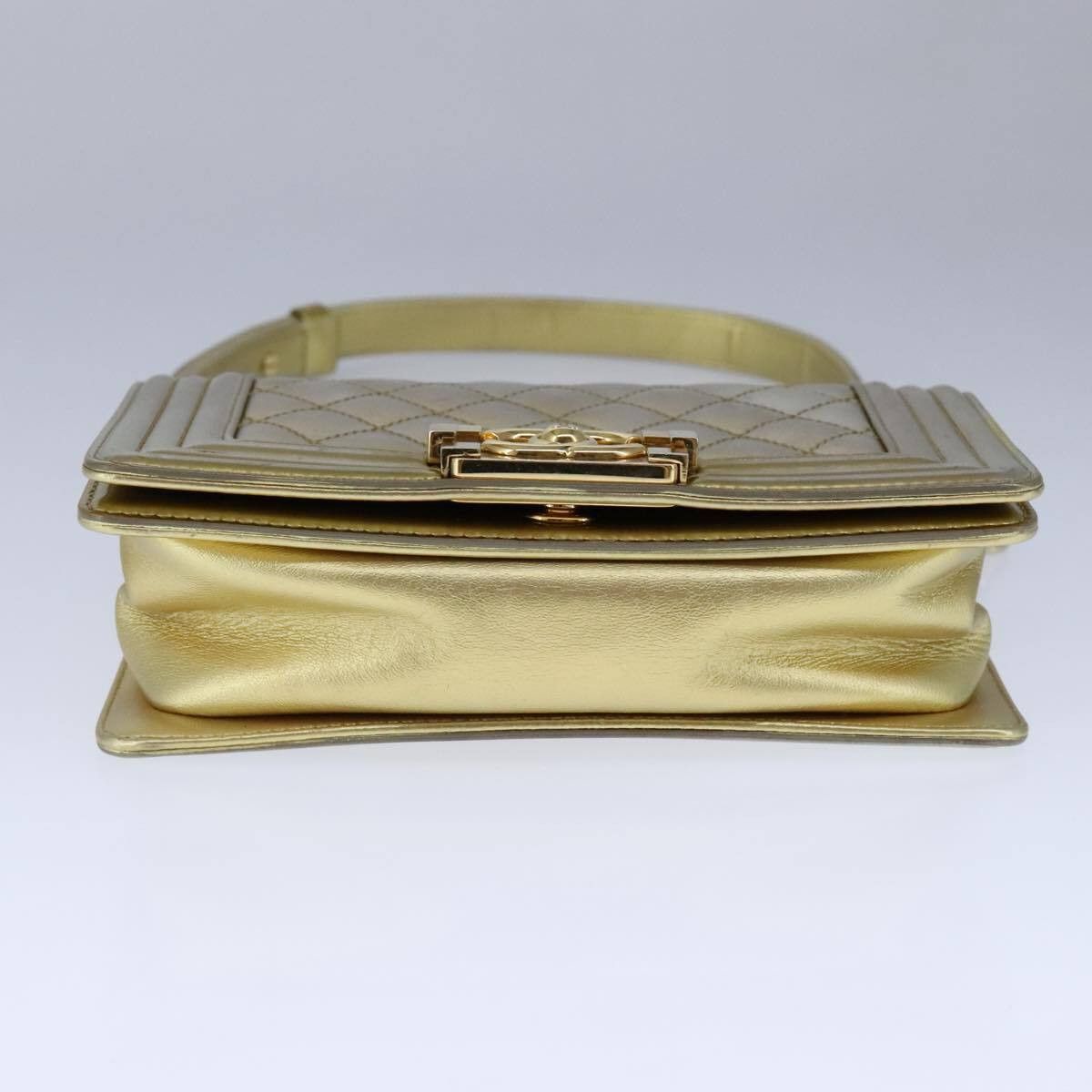 Chanel Chanel Boy Flap Bag Quilted Patent Size ONE SIZE - 15 Thumbnail