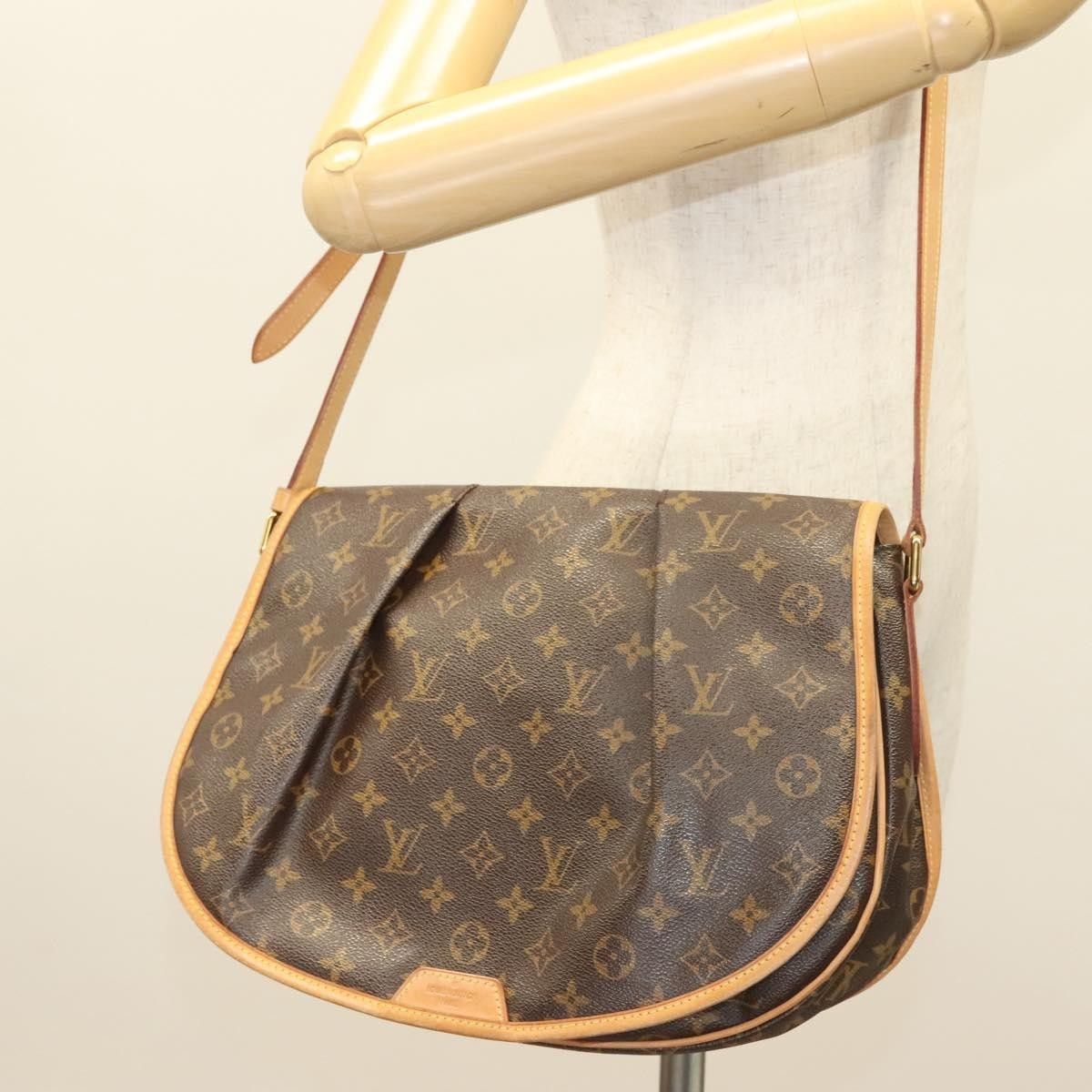 Louis Vuitton Louis Vuitton Menilmontant Handbag Monogram Canvas Size ONE SIZE - 15 Thumbnail