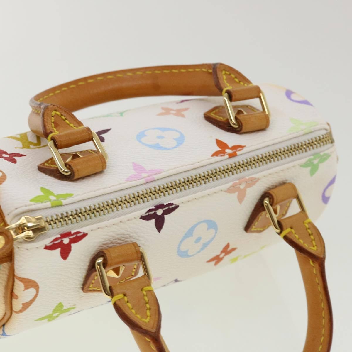 Louis Vuitton Louis Vuitton Speedy Mini HL Handbag Monogram Multicolor Size ONE SIZE - 13 Thumbnail