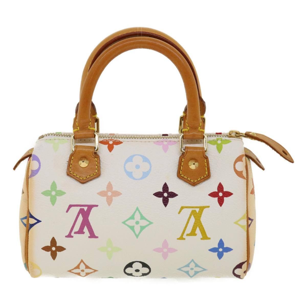 Louis Vuitton Louis Vuitton Speedy Mini HL Handbag Monogram Multicolor Size ONE SIZE - 2 Thumbnail