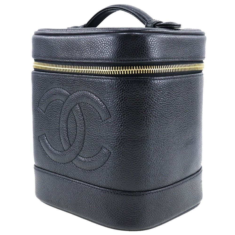 Chanel Chanel Vintage Timeless Cosmetic Case Caviar Size ONE SIZE - 2 Thumbnail