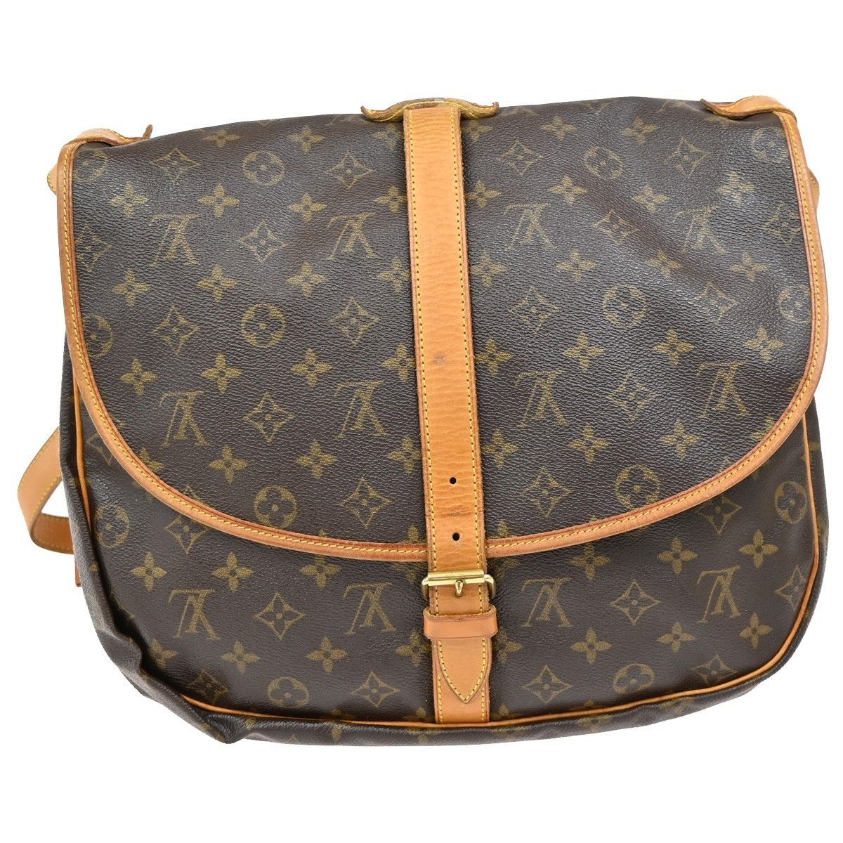 Louis Vuitton Louis Vuitton Saumur Handbag Monogram Canvas Size ONE SIZE - 2 Thumbnail