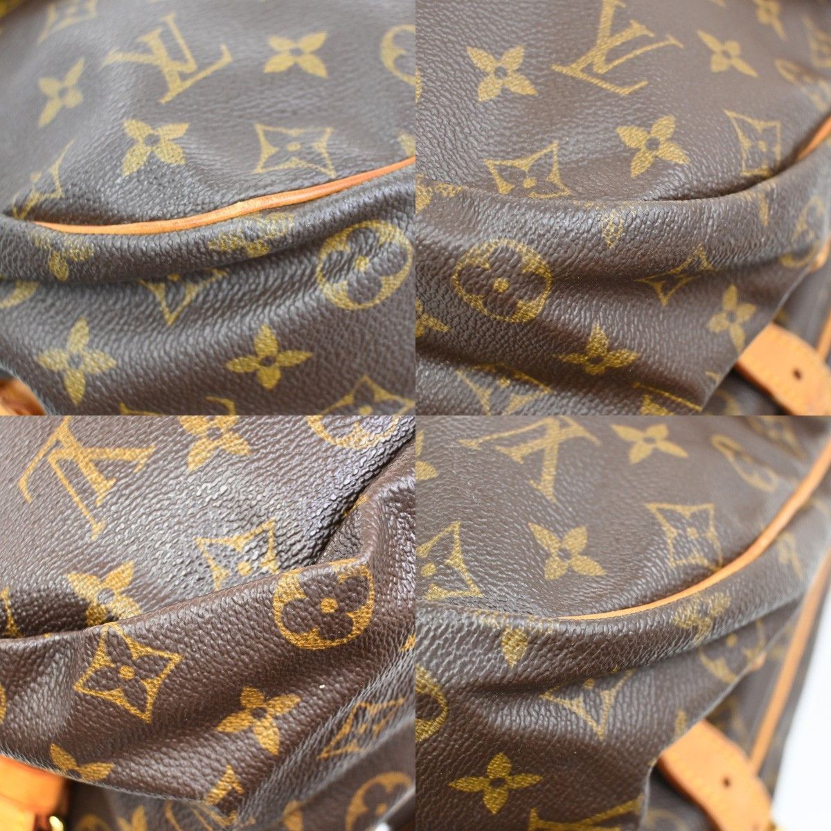 Louis Vuitton Louis Vuitton Saumur Handbag Monogram Canvas Size ONE SIZE - 10 Thumbnail