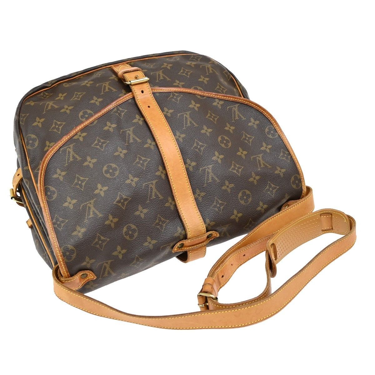 Louis Vuitton Louis Vuitton Saumur Handbag Monogram Canvas Size ONE SIZE - 9 Thumbnail