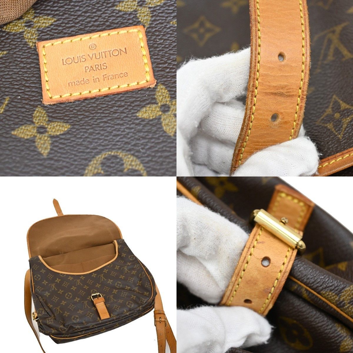 Louis Vuitton Louis Vuitton Saumur Handbag Monogram Canvas Size ONE SIZE - 6 Thumbnail