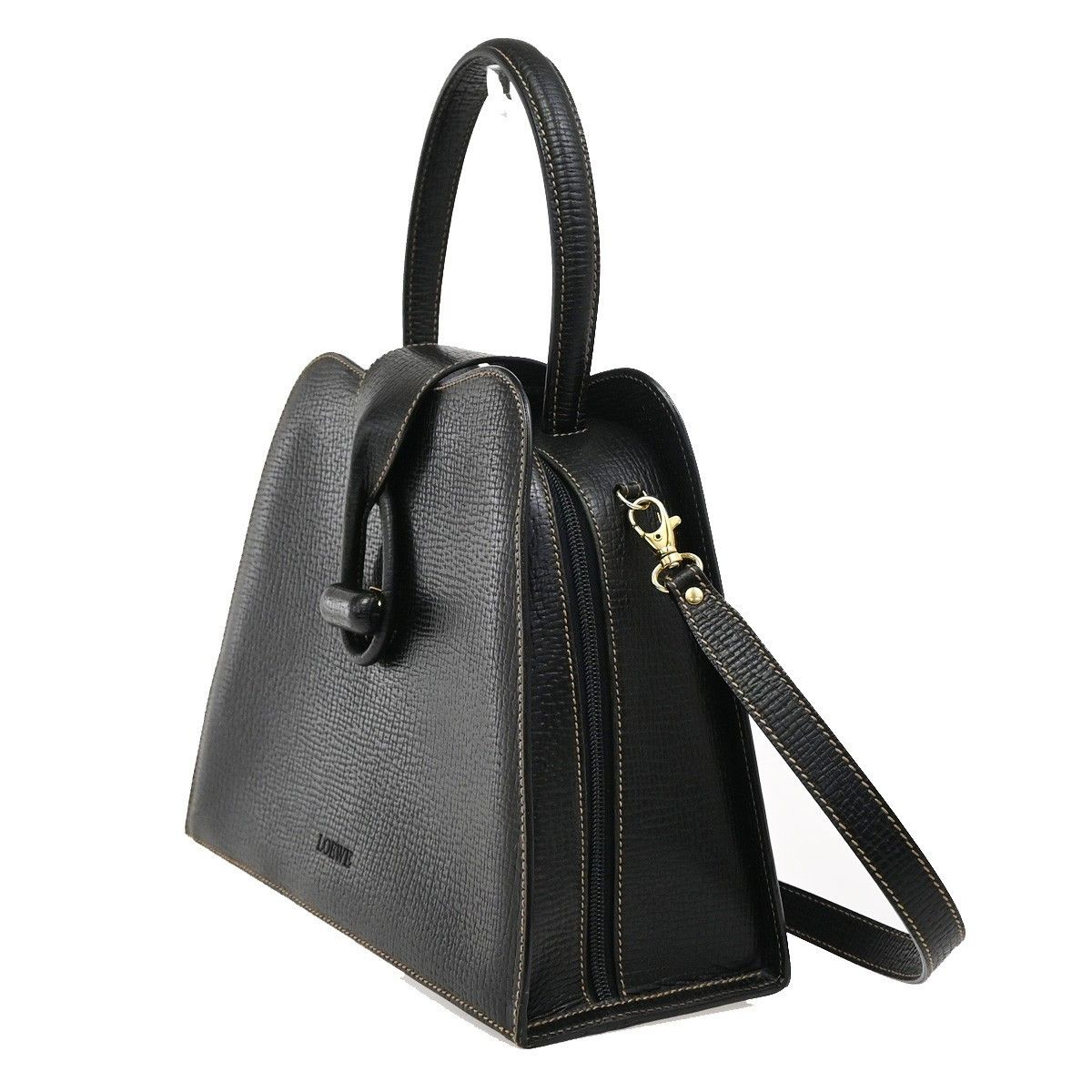 Loewe Loewe Turn Lock Leather Size ONE SIZE - 3 Thumbnail