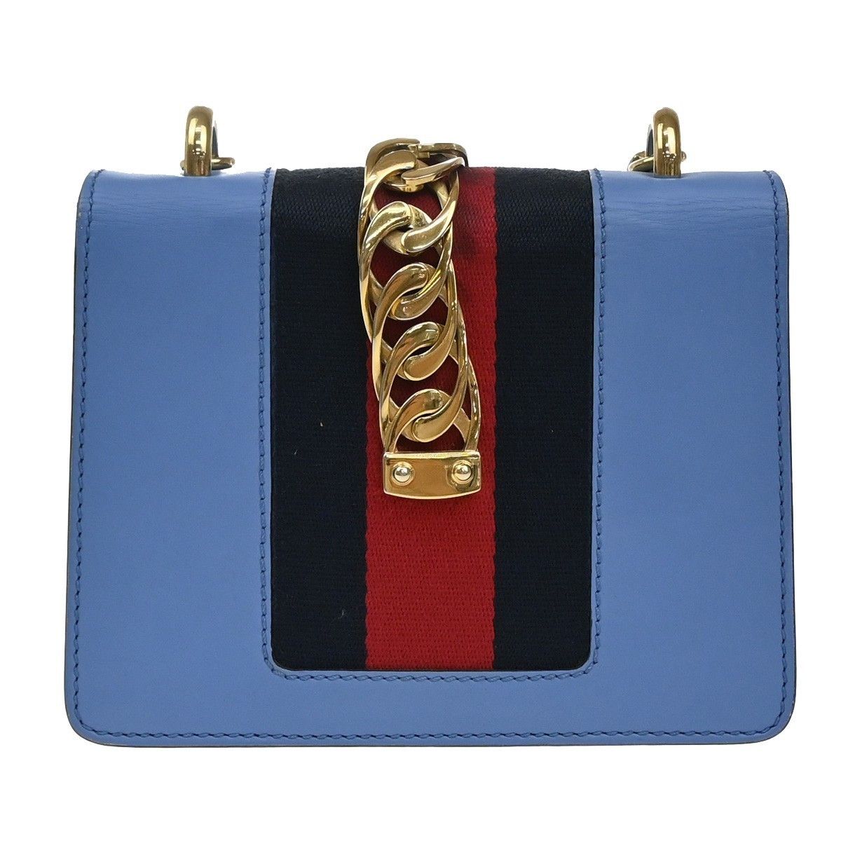 Gucci Gucci Sylvie Chain Shoulder Bag Leather Size ONE SIZE - 2 Thumbnail