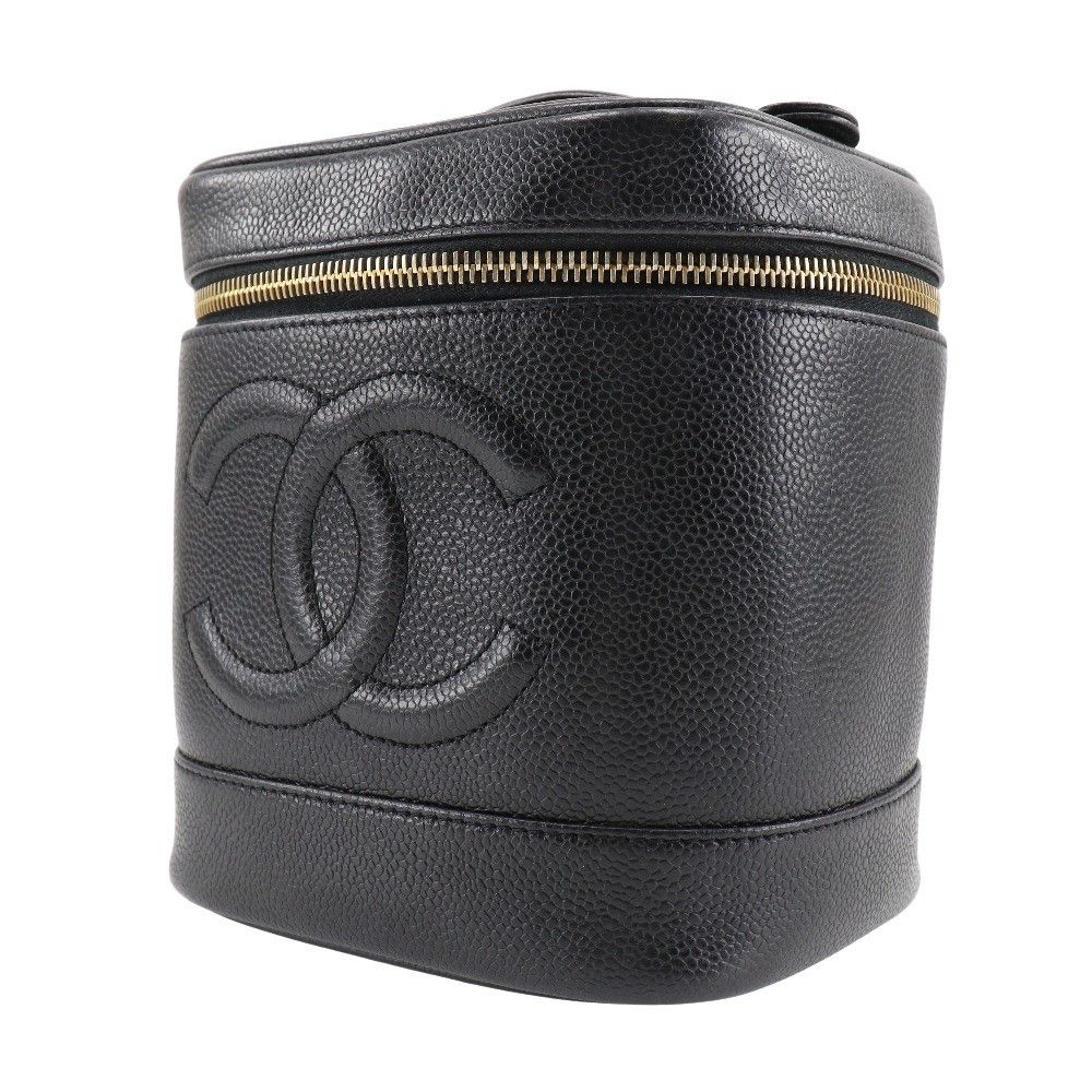 Chanel Chanel Vintage Timeless Cosmetic Case Caviar Size ONE SIZE - 2 Thumbnail
