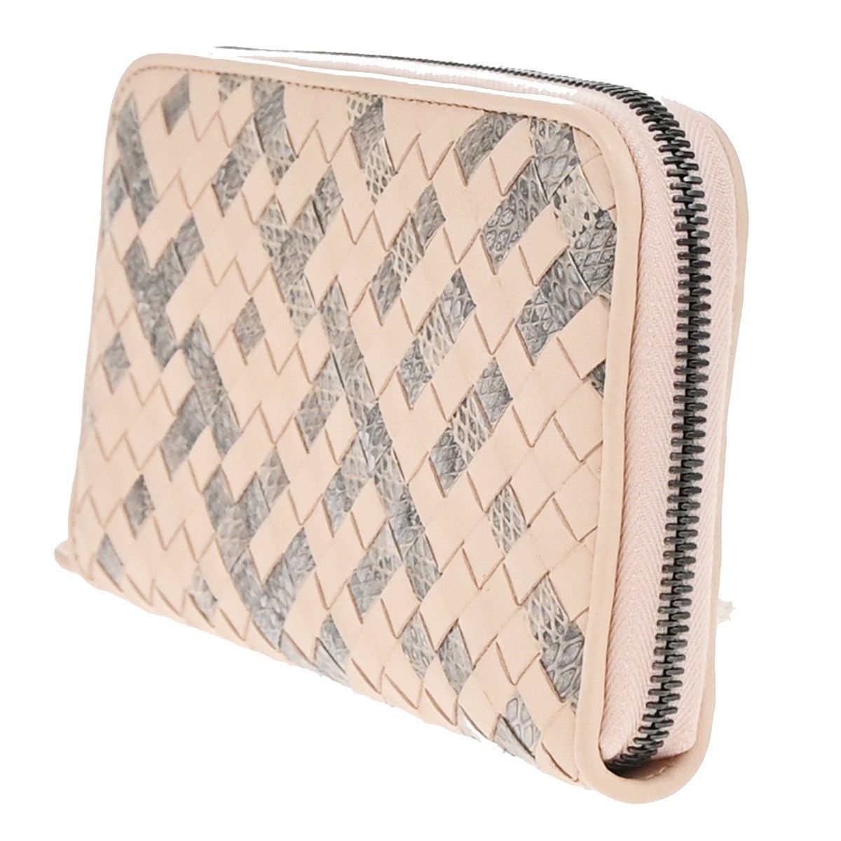 Bottega Veneta Bottega Veneta Intrecciato Long Zip Wallet Leather Size ONE SIZE - 3 Thumbnail