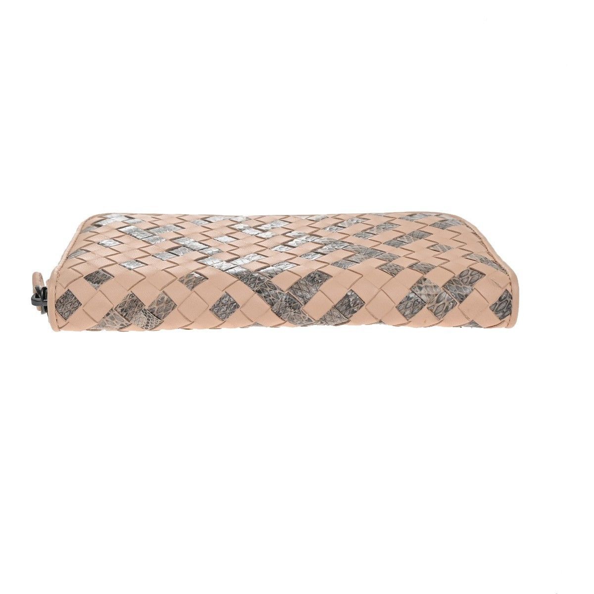 Bottega Veneta Bottega Veneta Intrecciato Long Zip Wallet Leather Size ONE SIZE - 12 Thumbnail