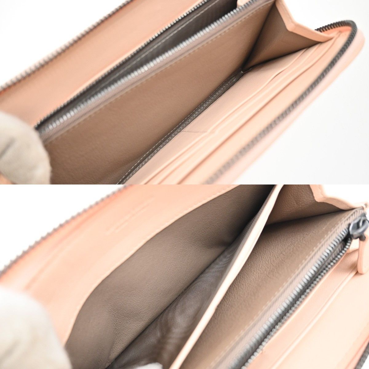 Bottega Veneta Bottega Veneta Intrecciato Long Zip Wallet Leather Size ONE SIZE - 13 Thumbnail