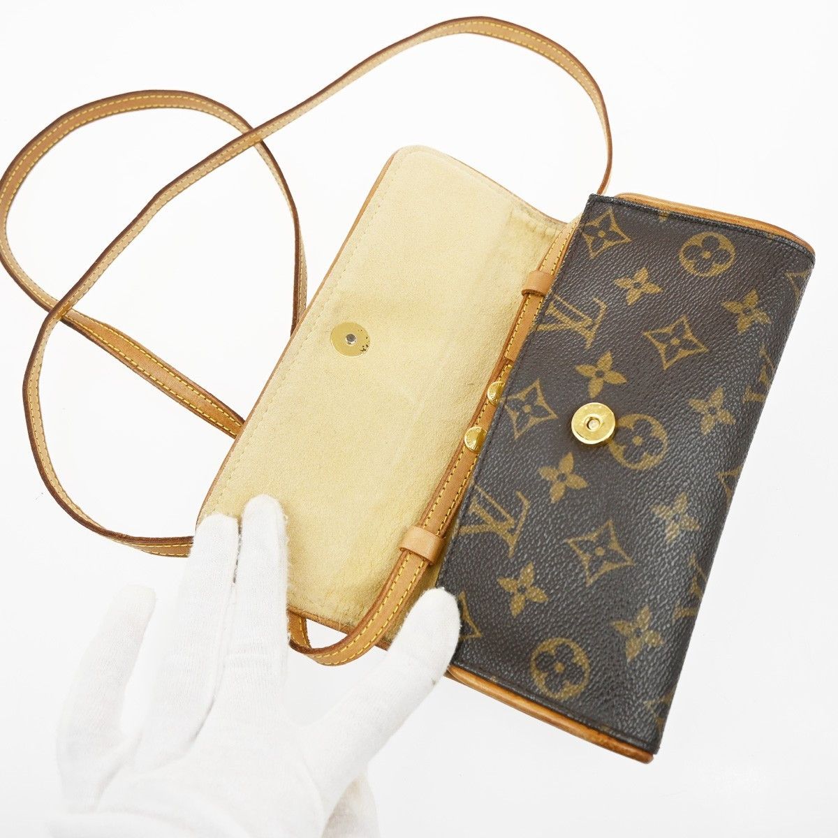 Louis Vuitton Louis Vuitton Twin Handbag Monogram Canvas Size ONE SIZE - 15 Thumbnail