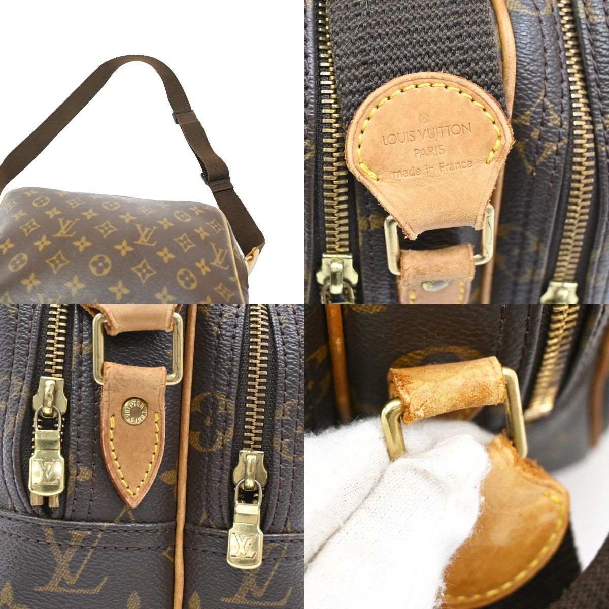 Louis Vuitton Louis Vuitton Reporter Bag Monogram Canvas Size ONE SIZE - 6 Thumbnail