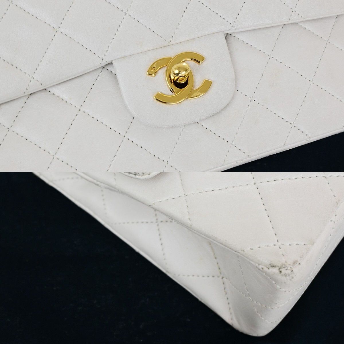 Chanel Chanel Timeless - Classic Double Flap Bag Quilted Caviar Size ONE SIZE - 14 Thumbnail