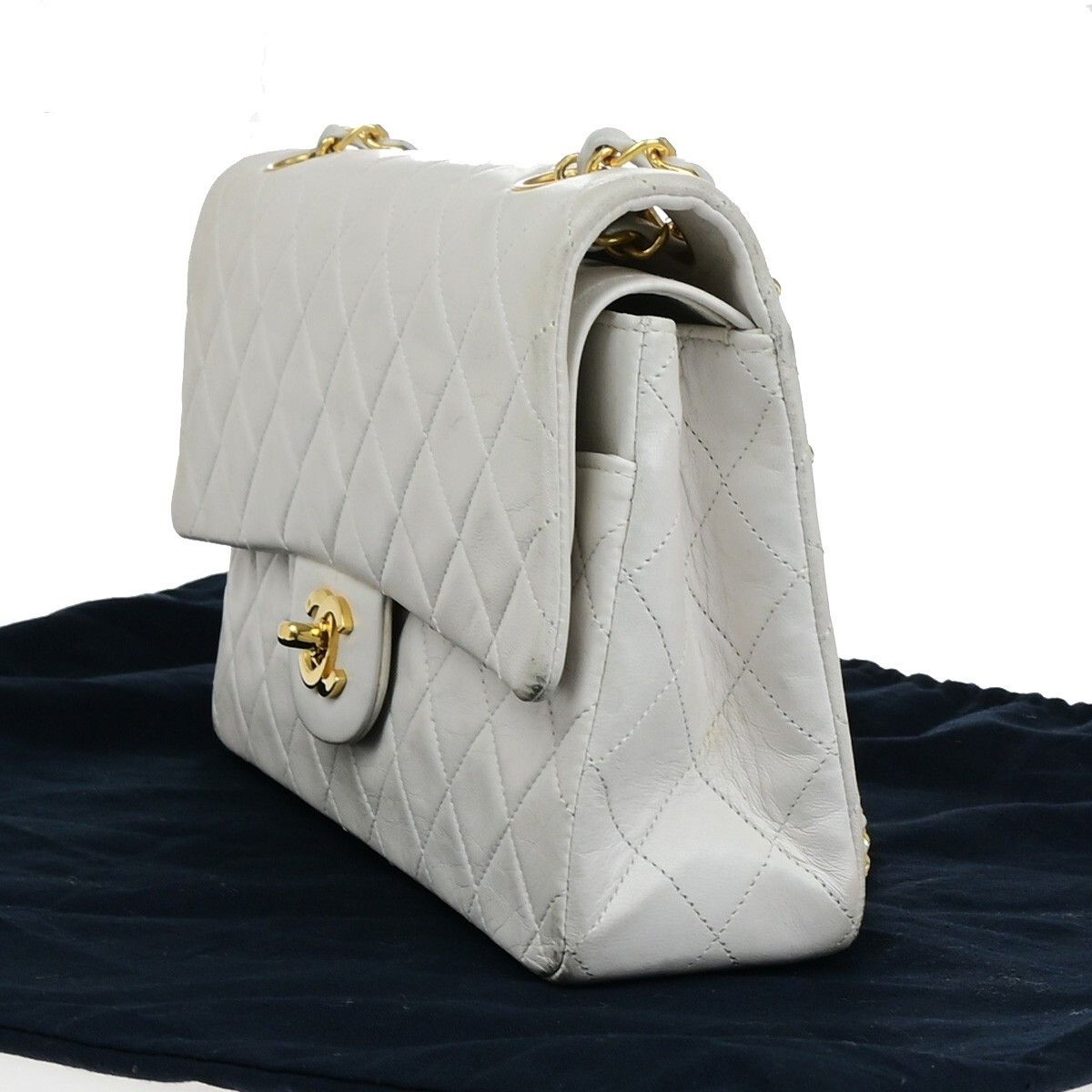 Chanel Chanel Timeless - Classic Double Flap Bag Quilted Caviar Size ONE SIZE - 3 Thumbnail