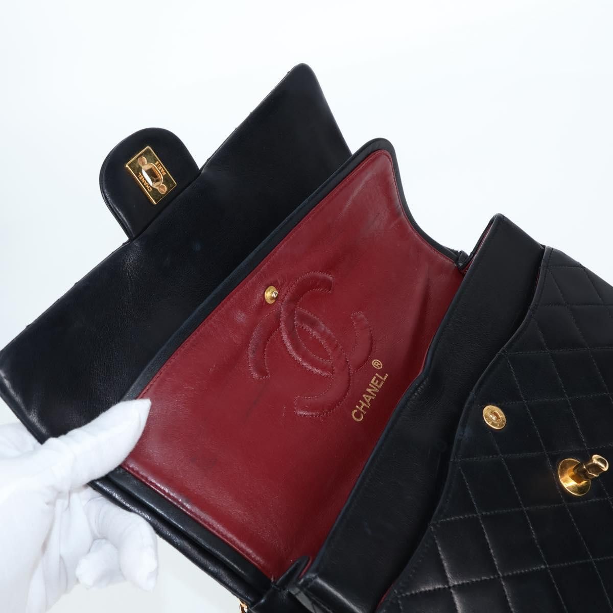 Chanel Chanel Timeless - Classic Double Flap Bag Quilted Lambskin Size ONE SIZE - 6 Thumbnail