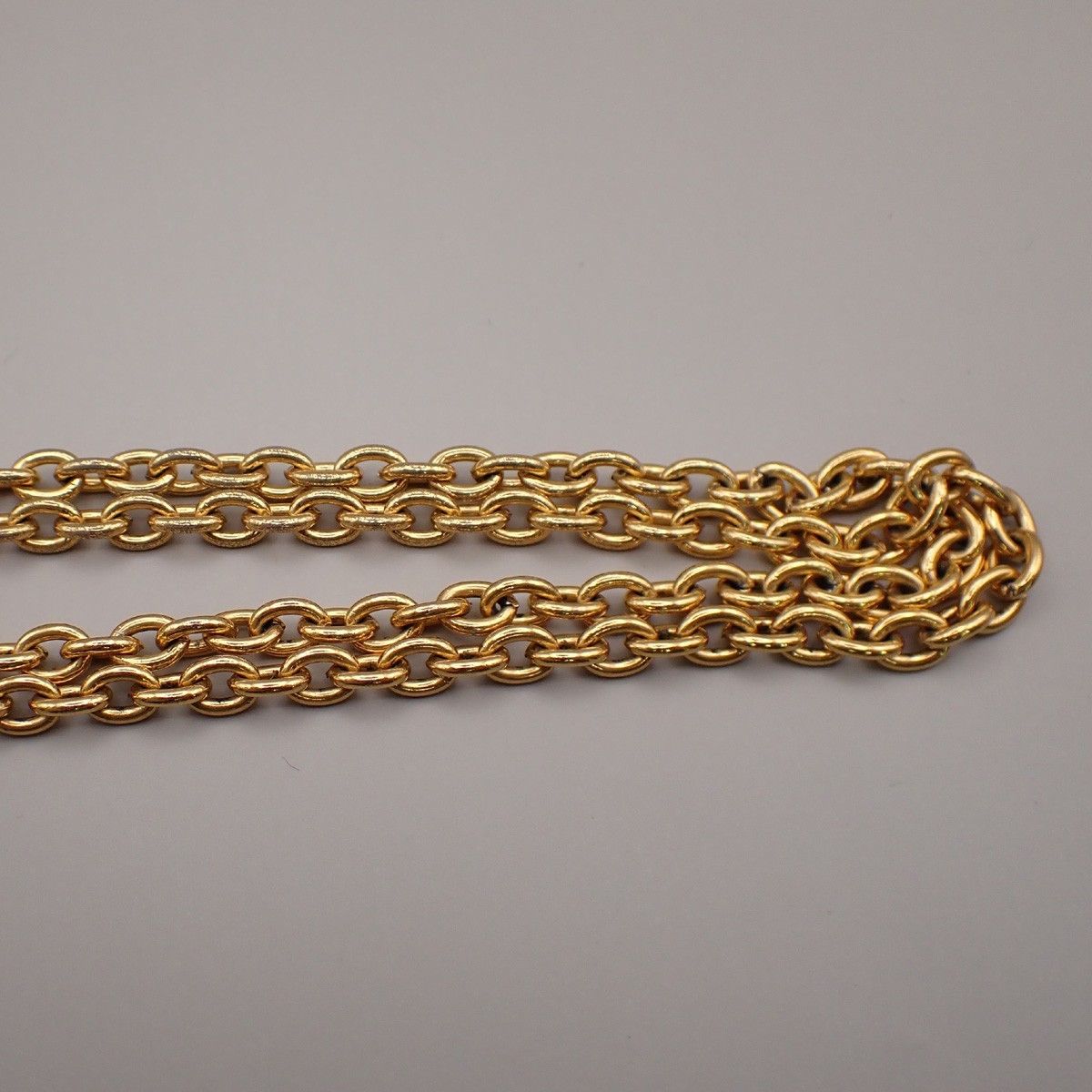 Chanel Chanel Vintage Quilted CC Pendant Necklace Metal Size ONE SIZE - 4 Thumbnail